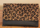 Fashion Leopard fur handbag
