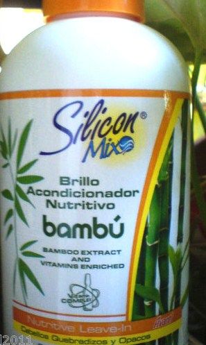 Leave in Termoprotetor Silicon Mix Bambu - 236 ml